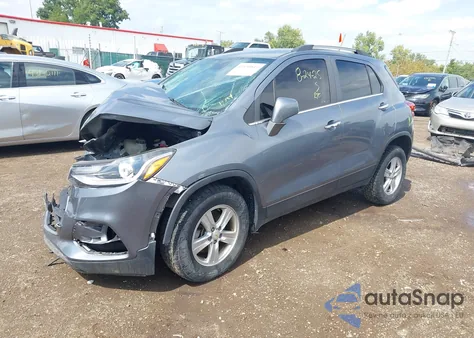 2019 Chevrolet Trax 1Lt из США, поврежденный, VIN KL7CJPSB6KB896312